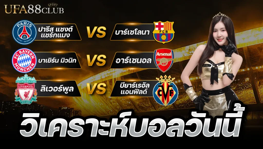 วิเคราะห์บอลวันนี้